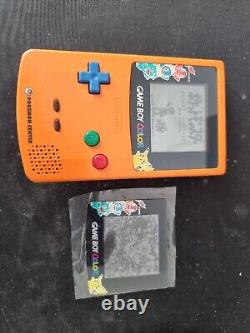 Game Boy Color Pokemon 3rd Anniversary Limited Edition Console Rare