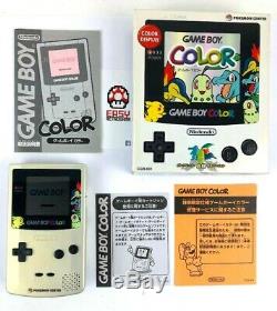Game Boy Color Pokemon Center Limited Pikachu Silver Gold Nintendo System Japan