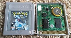 Game Boy Color Pokemon Silver Complete CIB Authentic Tested New Battery