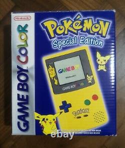 Game Boy Color Pokemon Special Edition Nintendo Gameboy Pikachu