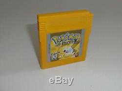 Game Boy Color Pokemon Yellow Demo Cartridge Not For Resale NFR Kiosk Employee