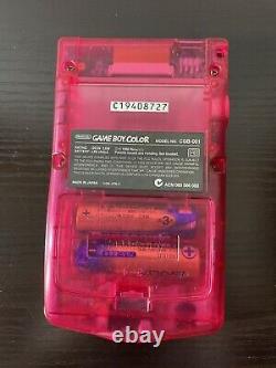 Game Boy Color Sakura Taisen Limited Ver. Console Pink Japan Nintendo REF004