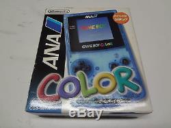 Game Boy Color System ANA Limited Edition + Winning Notice Nintendo Japan EXC