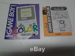 Game Boy Color System ANA Limited Edition + Winning Notice Nintendo Japan EXC