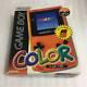 Game Boy Color System Clear Orange & Black Daiei Hawks Nintendo Japan