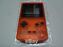 Game Boy Color System Clear Orange & Black Daiei Hawks Nintendo Japan EXC