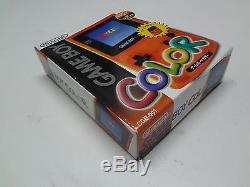 Game Boy Color System Clear Orange & Black Daiei Hawks Nintendo Japan GOOD