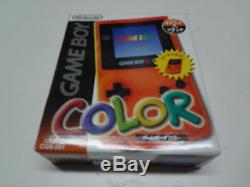 Game Boy Color System Clear Orange & Black Daiei Hawks Nintendo Japan GOOD