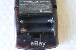 Game Boy Color System Clear Orange & Black Daiei Hawks Nintendo Japan Super Rare
