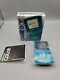 Game Boy Color (teal) With Box & Instructions (nintendo, 1998) Complete Cib