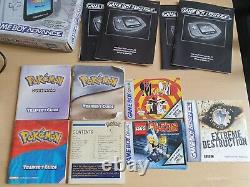 Game Boy Colour & Advanced 11 Games (PM Crystal), 2 Link Cables, 9 Manuals