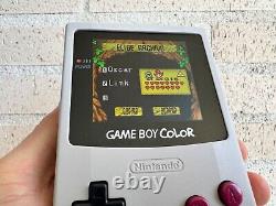 Game Boy Colour With New Oled Laminated Backlight Display And Touch Screen Menu