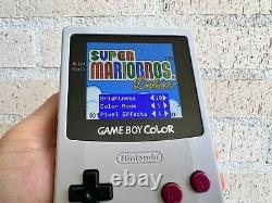 Game Boy Colour With New Oled Laminated Backlight Display And Touch Screen Menu