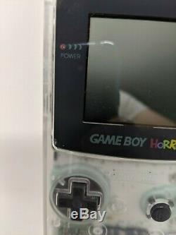 Game Boy Horror Color Atomic Purple CGB-001 Tested and Working