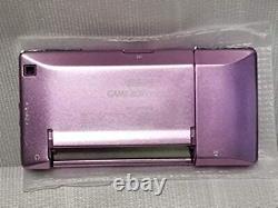 Game Boy Micro Color Purple Nintendo Game Console Working WithBOX USED Japan FedEx