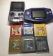 Game Boy Color Advance With Pokemon Red Yellow Blue Silver Gold Crystal Tested
