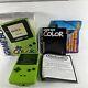 Game Boy Color Boxed Lime Green- Boxed