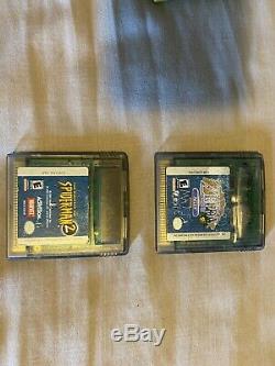 Game boy Color with Game boy Advance Games Lot
