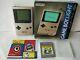 Game Boy Light Gold Color Console Mgb-101, Manual, Boxed And Game Set Tested-b1018