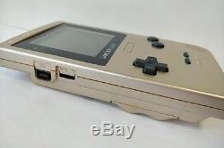 Game boy Light Gold color console MGB-101, manual, Game cartridge Boxed set-a828