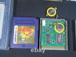 Game boy Pokemon Gold Silver Gameboy color GB GBC Nintendo Japan tested boxed jp