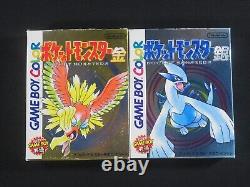 Game boy Pokemon Gold Silver Gameboy color GB GBC Nintendo Japan tested boxed jp