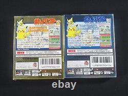 Game boy Pokemon Gold Silver Gameboy color GB GBC Nintendo Japan tested boxed jp