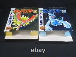 Game boy Pokemon Gold Silver Gameboy color GB GBC Nintendo Japan tested boxed jp