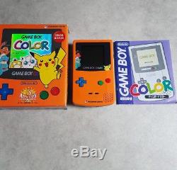 Game boy color pokemon 3eme anniversaire centre pokemon