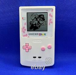 GameBoy Color Cherry Blossom Edition Nintendo System GLASS LENS Game Boy GBC