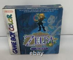 GameBoy Color Game The Legend of Zelda Oracle of Ages Boxed Complete GC