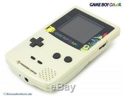 GameBoy Color Konsole #Gold & Silber Pokemon Center Edition
