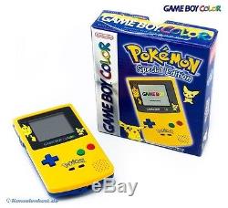 GameBoy Color Konsole #Limited Pokemon Edition Yellow / Gelb (mit OVP)