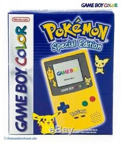 GameBoy Color Konsole #Limited Pokemon Edition Yellow / Gelb mit OVP