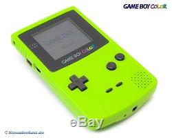 GameBoy Color Konsole #Neongrün/Grün/Kiwi/Lime (mit OVP) NEUWERTIG