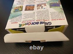 GameBoy Color Teal Console Boxed Beautiful Box VGC Tested Working Scandinavian