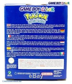 GameBoy Color console Ltd Pokemon Yellow / yellow CIB, boxed great condition