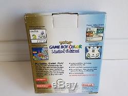 GameBoy Colour Limited Edition Pokemon Console Pikachu SILVER