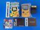 Gameboy Colour Limited Edition Pokemon Console Pikachu Yellow Pinball Included