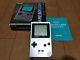 Gameboy Light Console Silver Color With Box And Manual 28