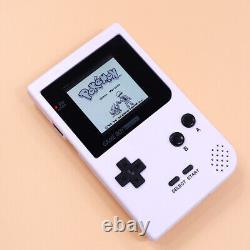 GameBoy Pocket GBP Console 8 Color Mode Brightness Backlight Mod System White