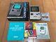 Gameboy Light Console Silver Color With Box And Manual, Game