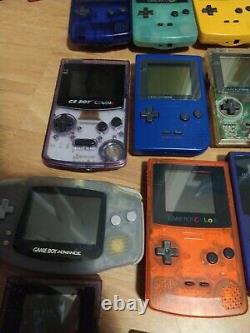 Gameboy Collection Micro, Color, Advance Joblot