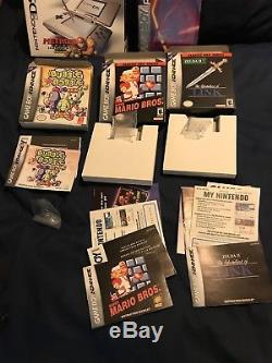 Gameboy Color Advance DS Lot Super Mario Bros Deluxe Complete Games + Boxes Only