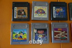 Gameboy Color Atomic Purple Boxed With 10 Games Good Condition C11