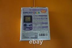 Gameboy Color Atomic Purple Boxed With 10 Games Good Condition C11