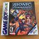 Gameboy Color Bionic Commando Elite Forces Boxed With Manual Very Clean Gwo