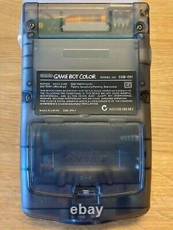 Gameboy Color Clear Black IPS V2 LCD Screen Backlit Backlight Mod GBC Game Boy