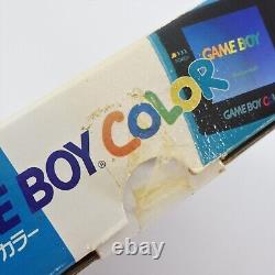 Gameboy Color Console BLUE CGB-001 Boxed Nintendo C17825126 gb