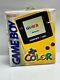 Gameboy Color Console Yellow Boxed